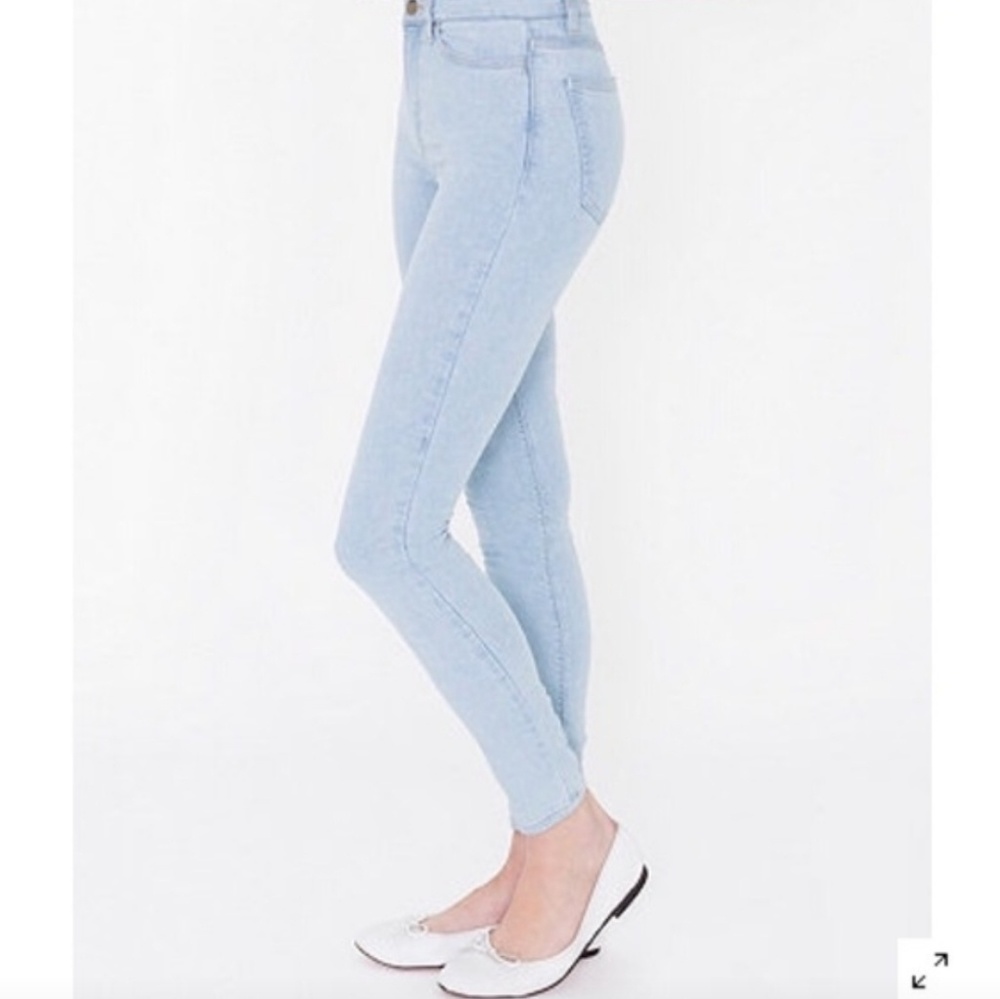 Pencil jean, high waisted
